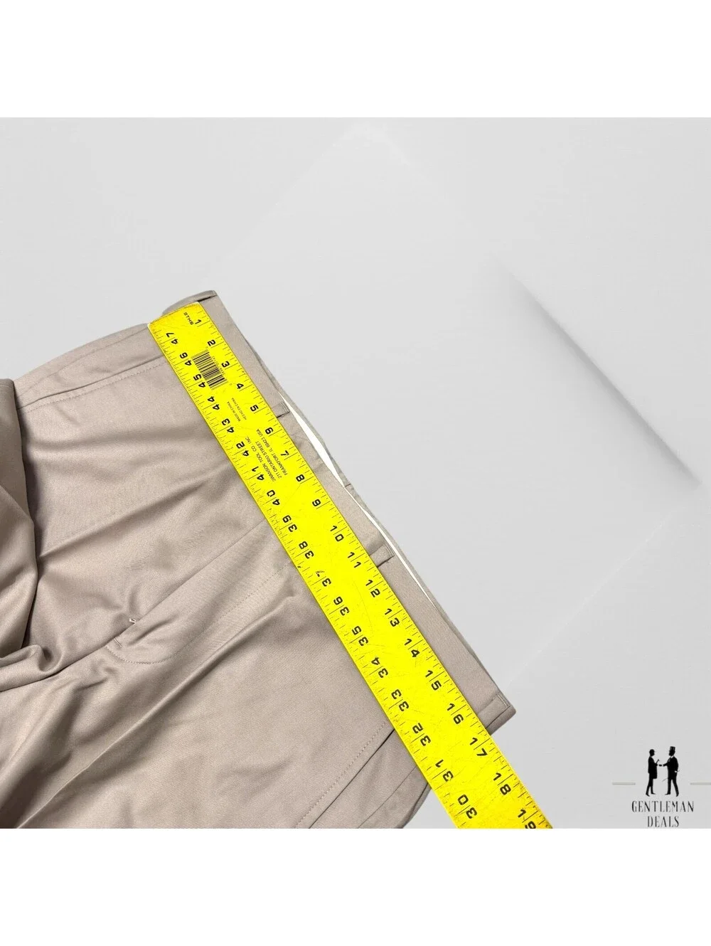 Southwick Clothes Dress Pants Men 34 (33x29) Tan 110s Wool Cuffed Beige